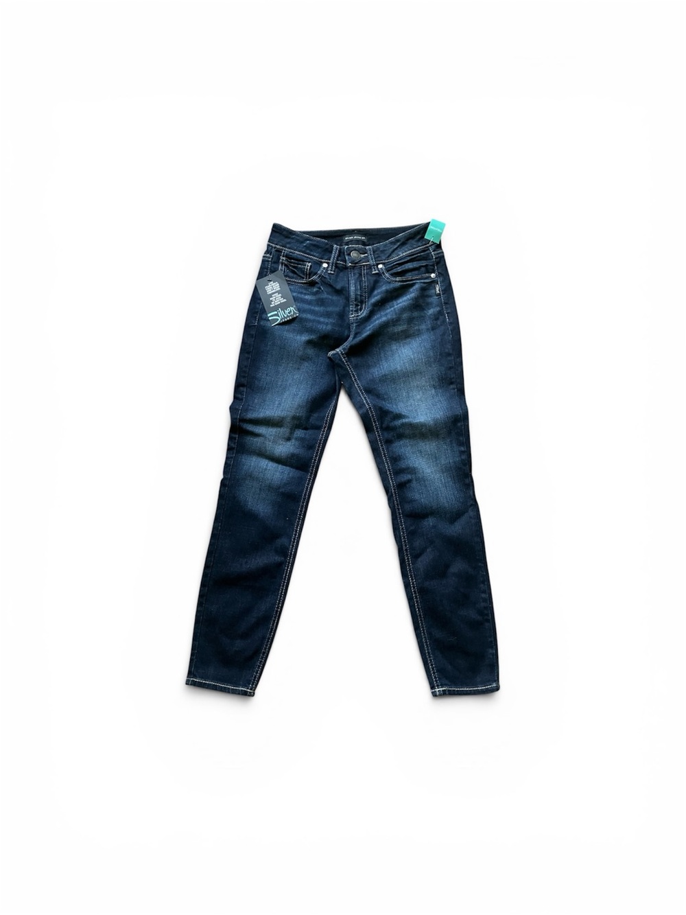 Silver Jeans Dark Blue Denim 27